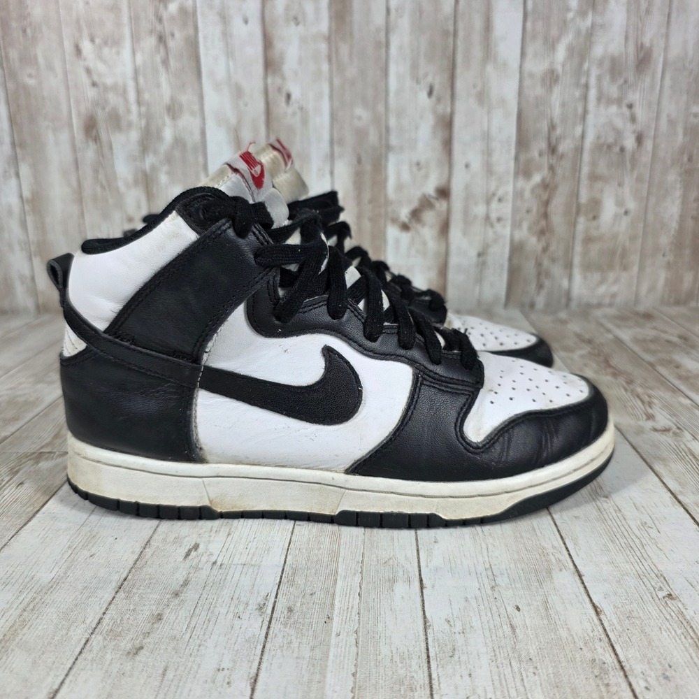 Nike Dunk High Retro Black White Panda Womens Sneakers DD1869-103‎